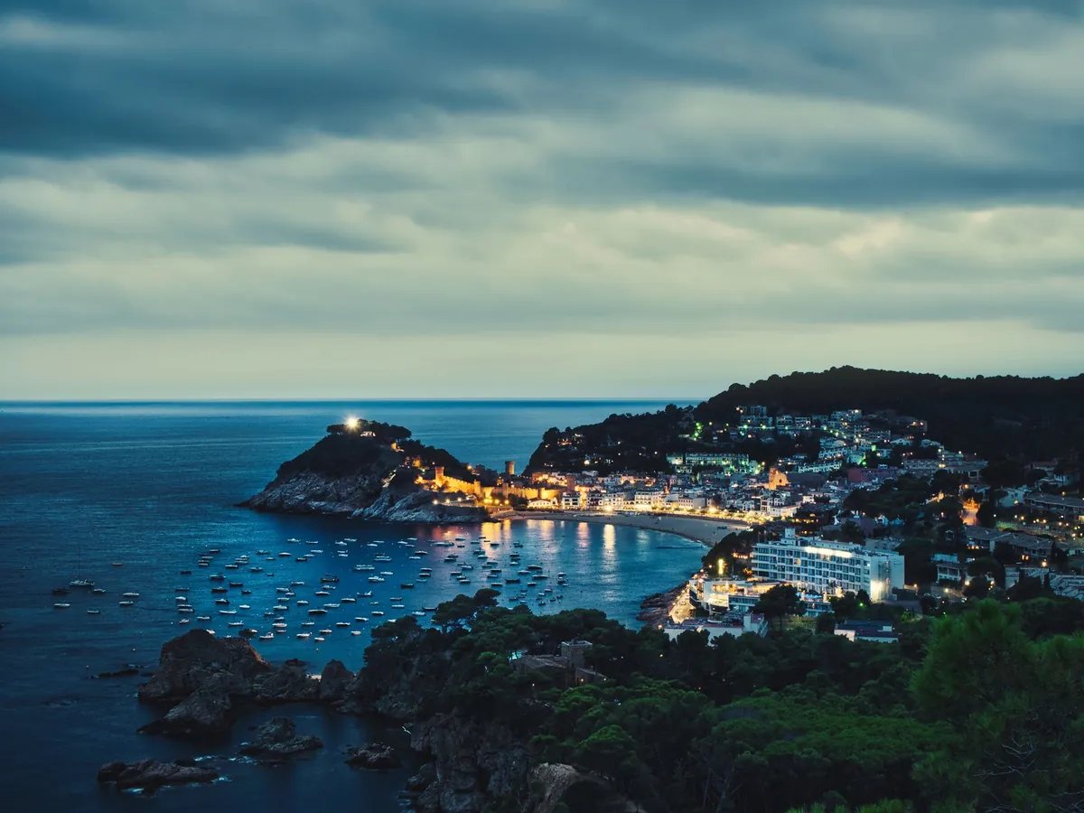 Costa Brava vista desde Tossa de Mar, zona de servicio de Selected Glass